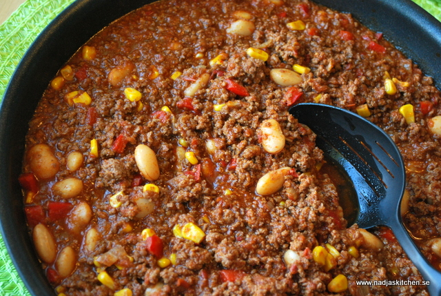 chili con carne köttfärs