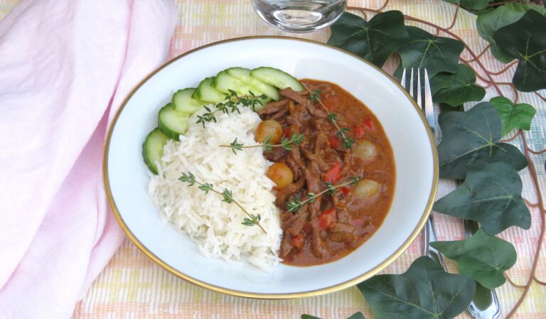 snabb lövbiffsgryta