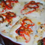 Ugnsbakad fisk i mild sås nadjas kitchen