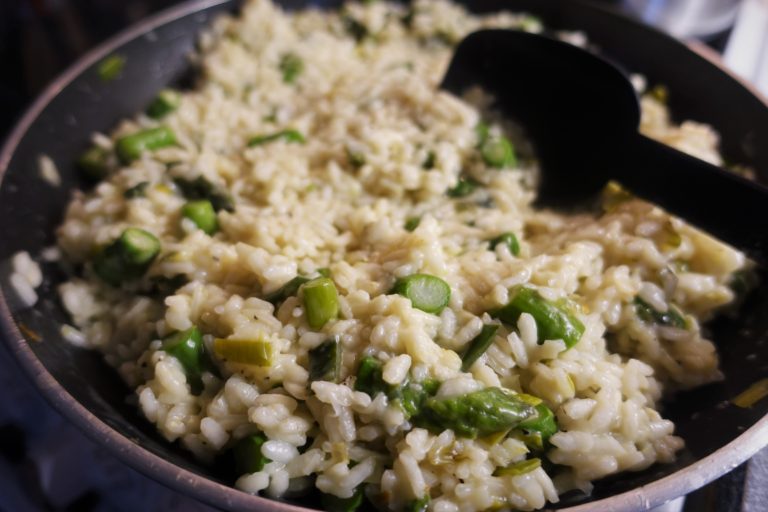 Fräsch sparrisrisotto