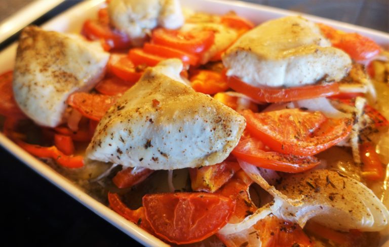 Grillkryddad kyckling i ugn