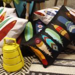 Fjädrar och surfbrädor Lulu Carter Design