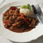 Purjo- och lövbiffsgryta