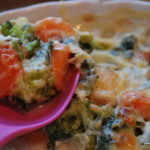 Broccoli och morotsgratäng