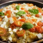 frittata med pasta och zucchini