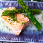 Halstrad lax med kokosmjölk, lime och dill annelie niehoff