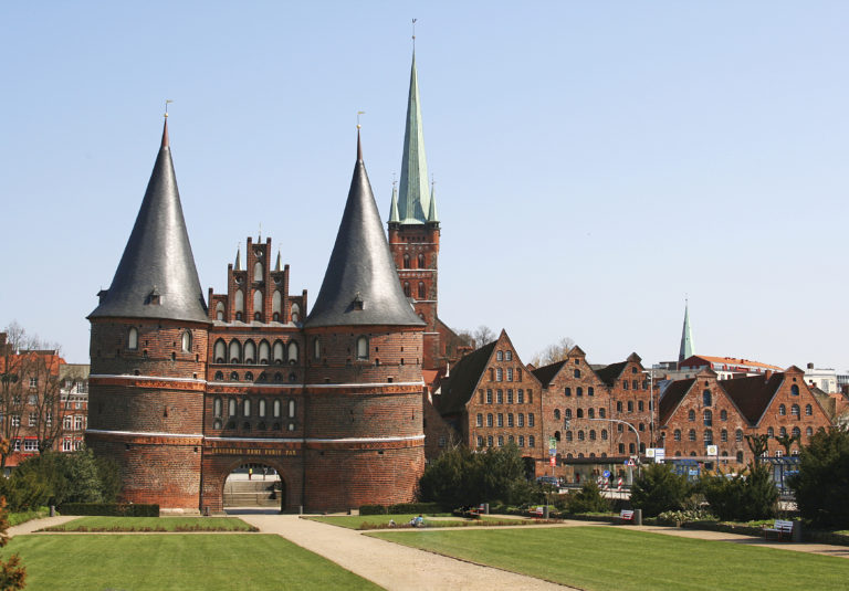 Holstentor in Luebeck