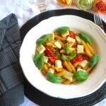 pasta med tomat mozzarella