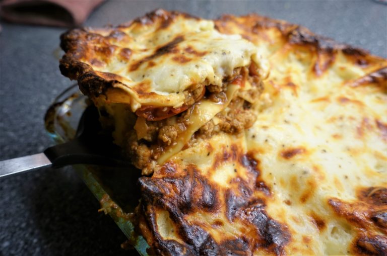 lasagne med quorn och keso