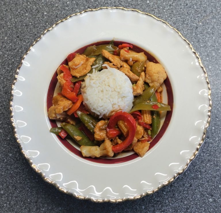 citron- och kyckligwok