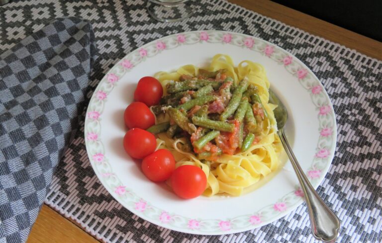 pasta med bönröra