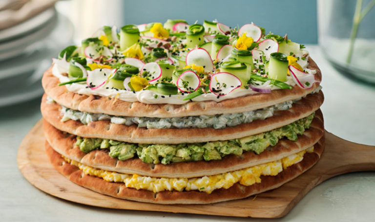 Nationaldagen smörgåstårta polarbröd