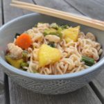 kycklingwok med ananas