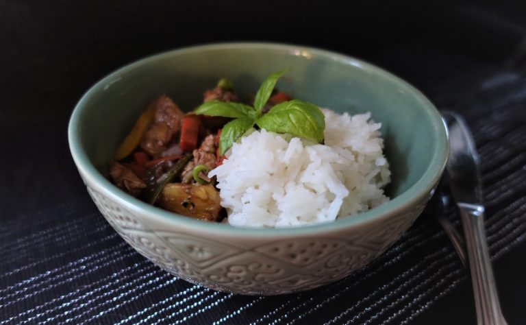 karibisk gryta med choklad