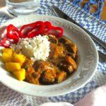 mango- och fläskfilegryta