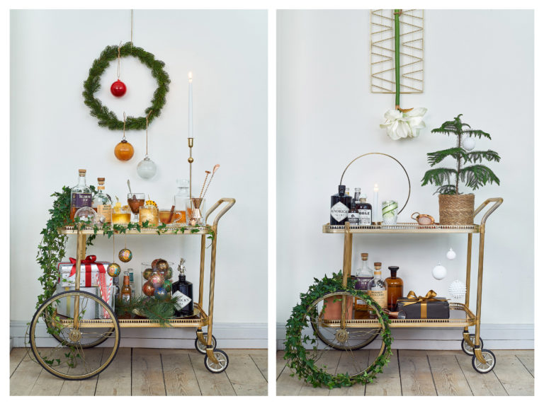 Julvagn klassisk och modern