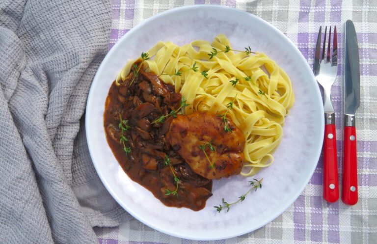 kyckling timjan svamp