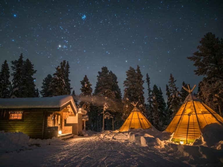 Sápmi Nature camp i Nábrreluokta Lennart Pittja