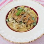 Kyckling Alfredo med sparris