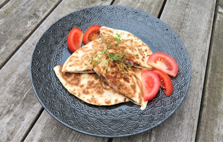 Quesadillas med rostbiff