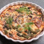 Tortillapaj med räkor