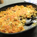 pastagratäng med lövbiff