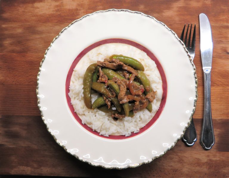 Lövbiffsgryta med sugersnaps