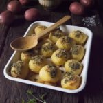 Hasselbackspotatis-större