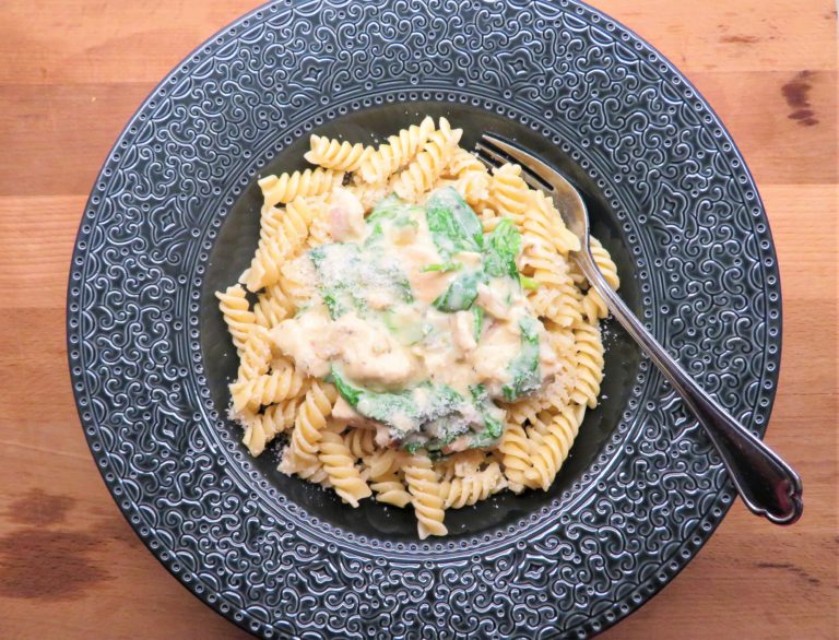 pasta med kyckling och citron