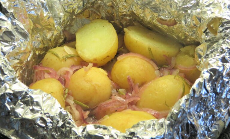 potatis i folie