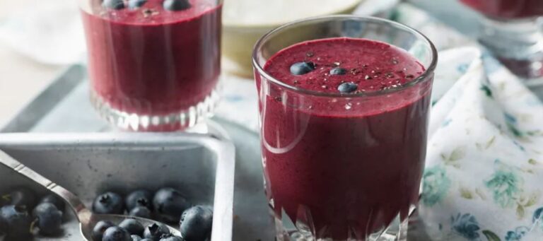 blåbärssmoothie