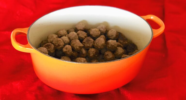 malins julköttbullar