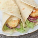 wraps halloumi