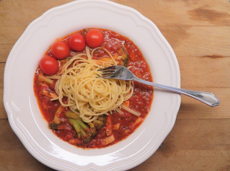 Kryddig kasslerpasta