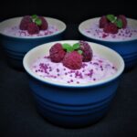 Yoghurtmousse med hallon