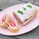 Glutenfri jordgubbsrulltårta