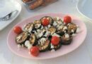 Grillad zucchini med smulad fetaost
