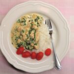 kyckling med kantarellsås