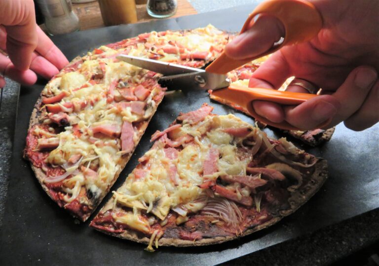 knäckepizza
