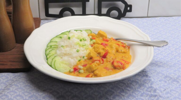 Mangochutneygryta med ris