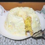 Mjuk saffranskaka med apelsinfrosting