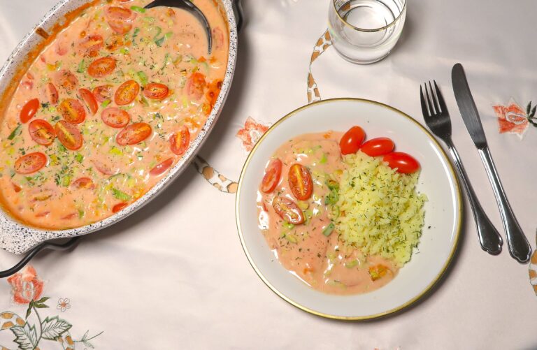 Lax med tomat- och chilisås1