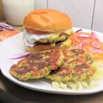 Saftiga Zucchiniburgare