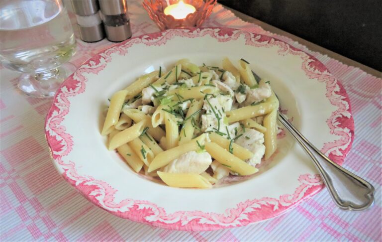 Kyckling med fetaost