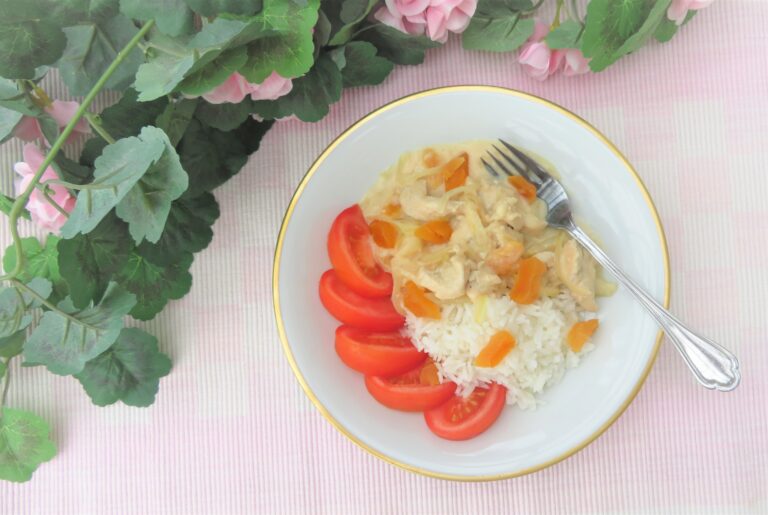 kycklinggryta med aprikoser