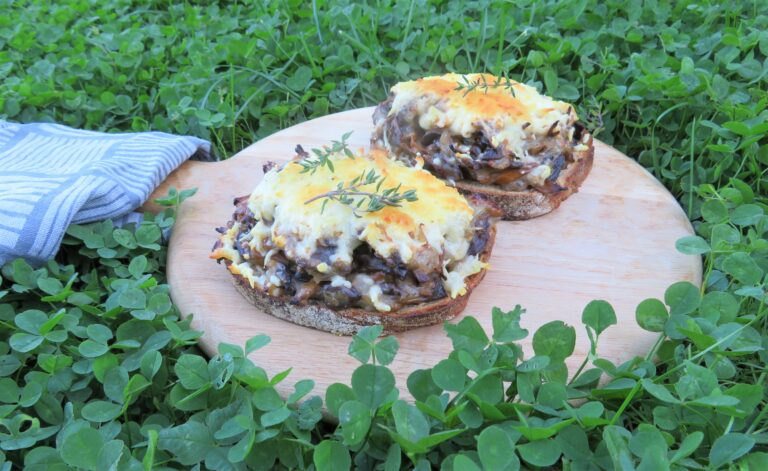 Höstiga kantarellmackor