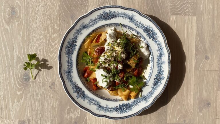 pasta med konärtskockor