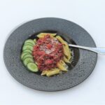 Tomat- och skinksås med pasta