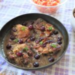 kyckling med vindruvor