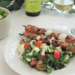 Melon- och mozzarellasallad